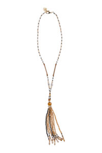 Image of Beeded Pendant Necklace – Marella